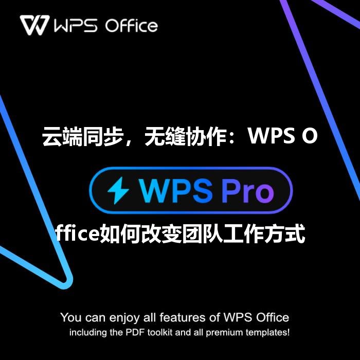 WPS Office云端同步与协作界面展示
