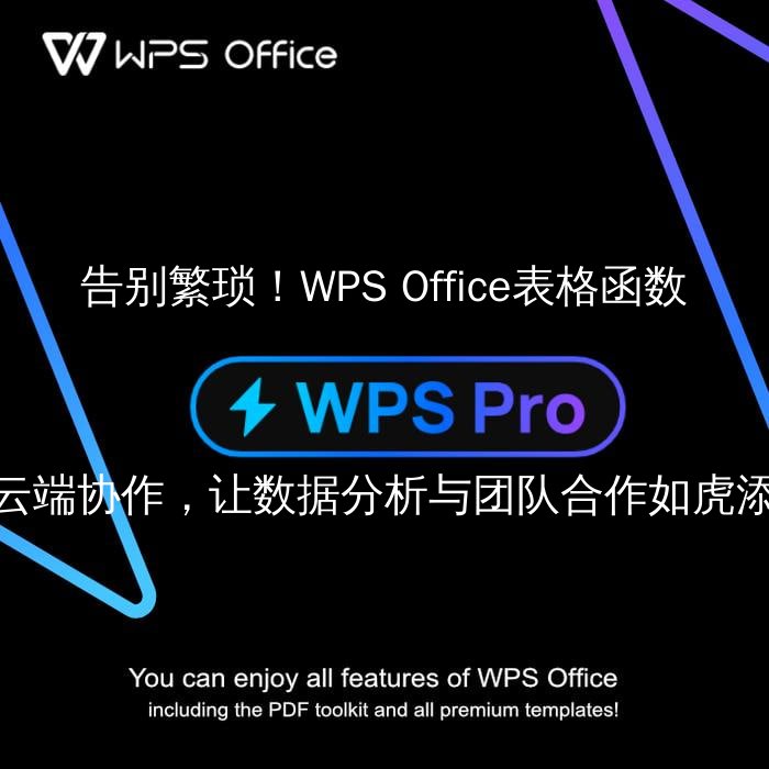 WPS Office表格函数应用示例