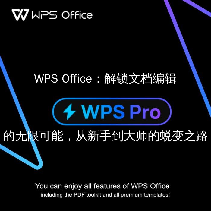 WPS Office：解锁文档编辑的无限可能，从新手到大师的蜕变之路 - WPS Office操作指南