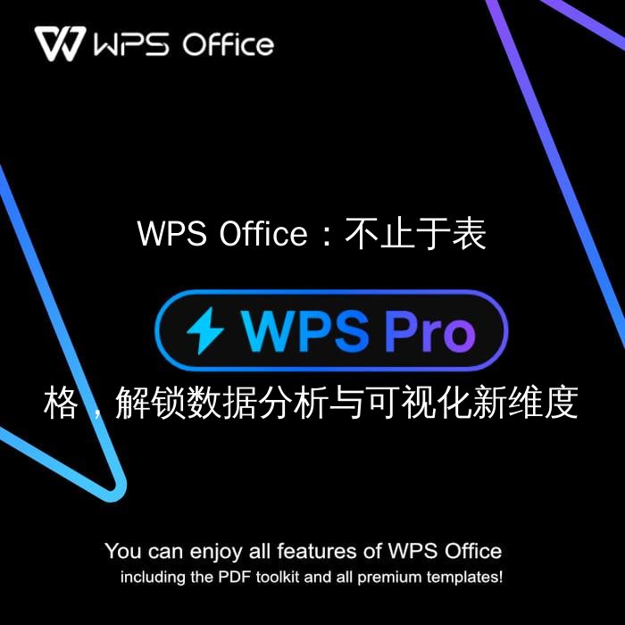 WPS Office：不止于表格，解锁数据分析与可视化新维度功能介绍