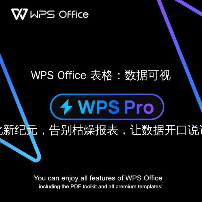 WPS Office 表格：数据分析师的秘密武器，轻松玩转复杂报表与图表 - WPS Office操作指南